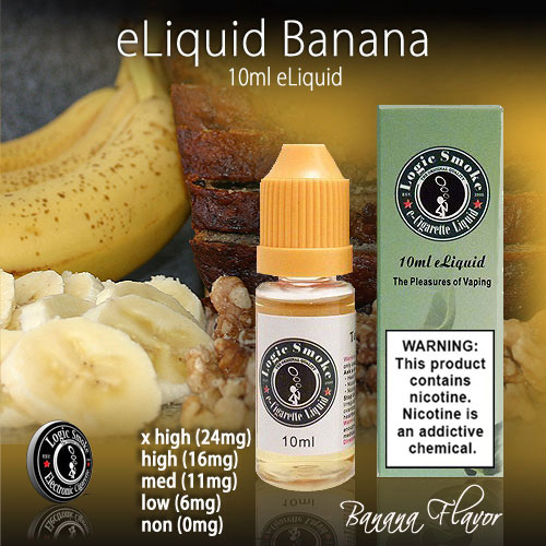 Logic Smoke 10ml Banana Flavor e Liquid