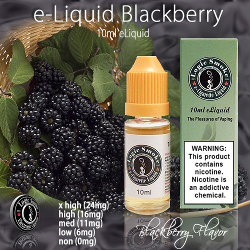 Logic Smoke 10ml Blackberry Flavor e Liquid