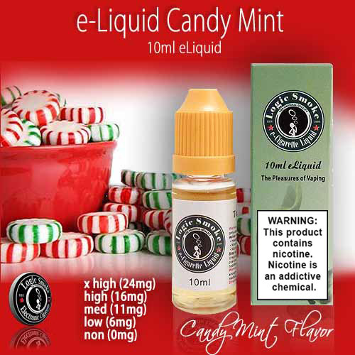 Logic Smoke 10ml e Liquid Candy Mint Flavor