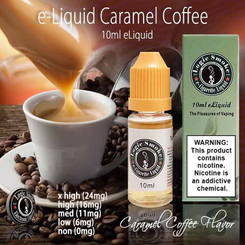 Logic Smoke 10ml e Liquid Caramel Coffee Flavor 