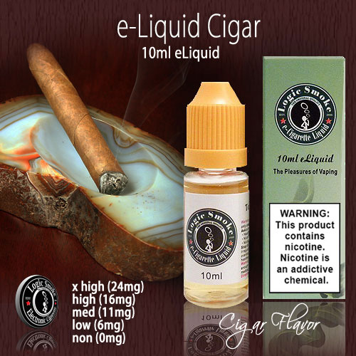 Logic Smoke 10ml Cigar Flavor e Liquid