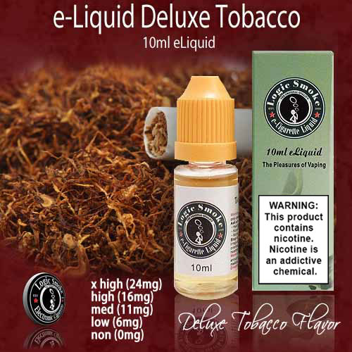 Logic Smoke 10ml Deluxe Tobacco e Liquid