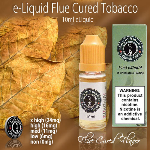 Logic Smoke 10ml Flue Cured Tobacco e Liquid