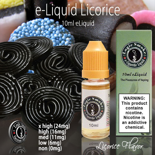 Logic Smoke 10ml Licorice e Liquid