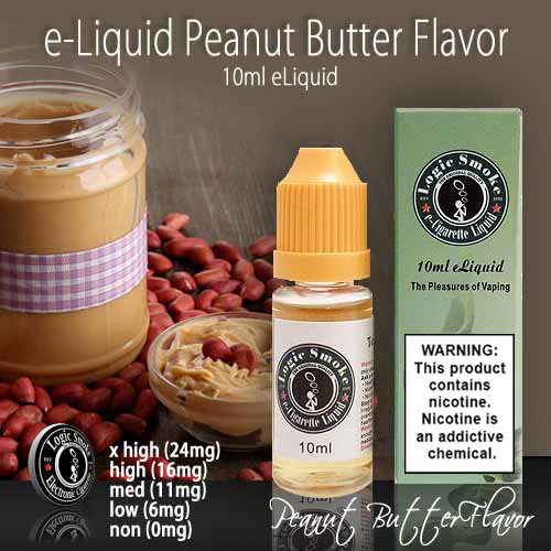 Logic Smoke 10ml Peanut Butter Flavor e Liquid