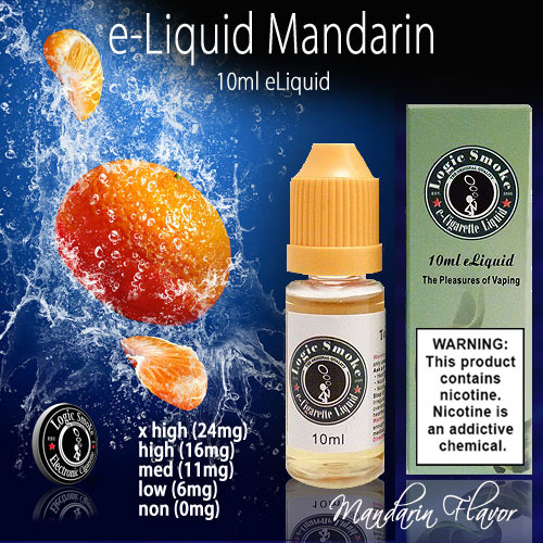 Logic Smoke 10ml Mandarin e Liquid