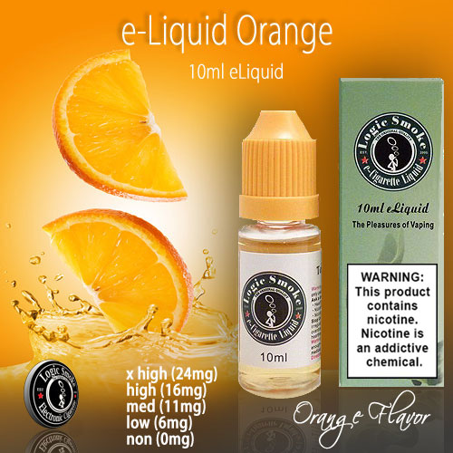 Logic Smoke 10ml Orange e Liquid
