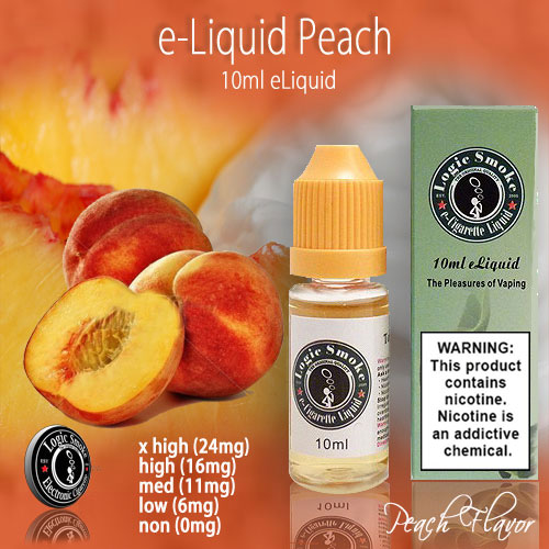 Logic Smoke 10ml Peach e Liquid