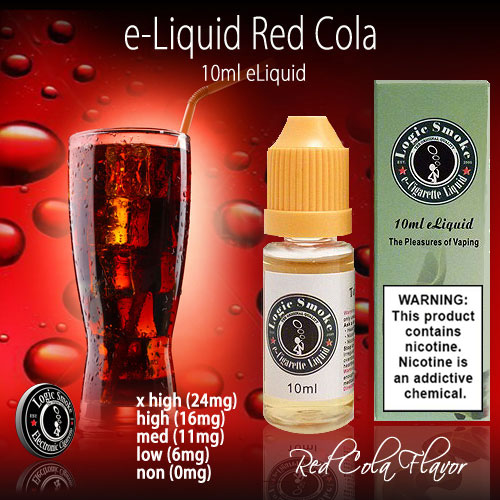 Logic Smoke 10ml Red Cola e Liquid