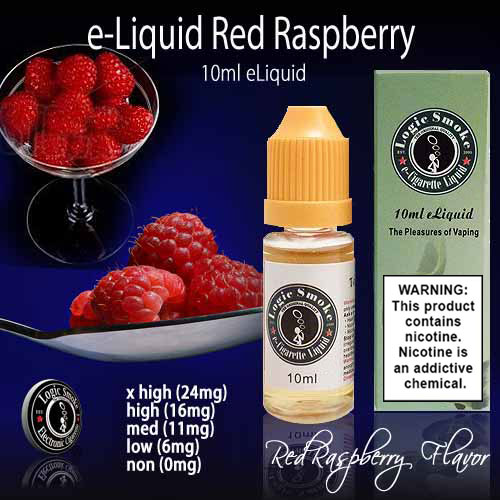 Logic Smoke 10ml Red Raspberry e Liquid