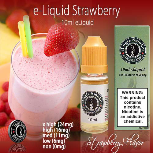 Logic Smoke 10ml Strawberry e Liquid