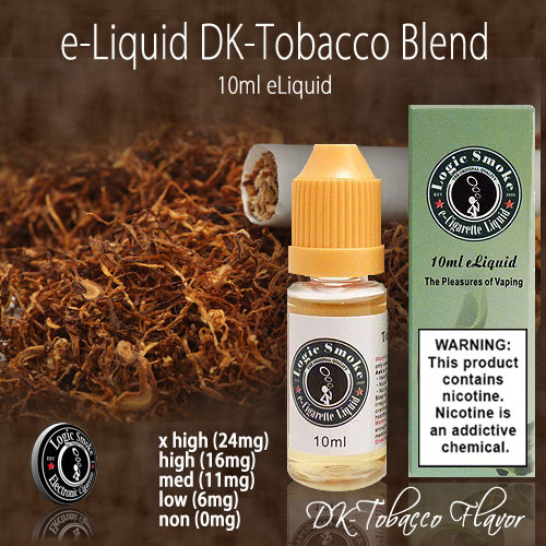 Logic Smoke 10ml DK- Tobacco Blended Flavor e Liquid