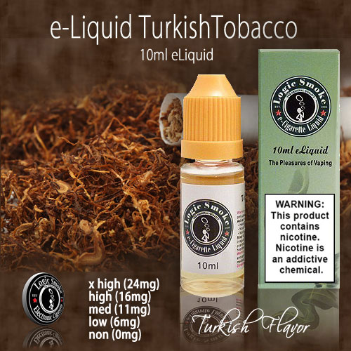 Logic Smoke 10ml Strong Turkish Tobacco e Liquid