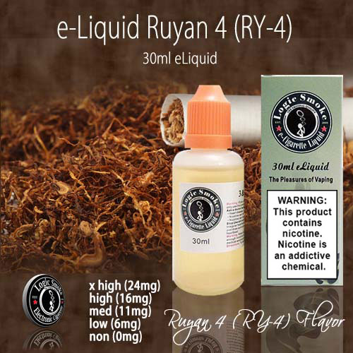Logic Smoke 30ml Ry4 Ruyan e Liquid
