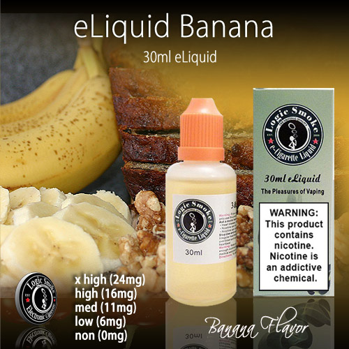 Logic Smoke 30ml Banana e Liquid