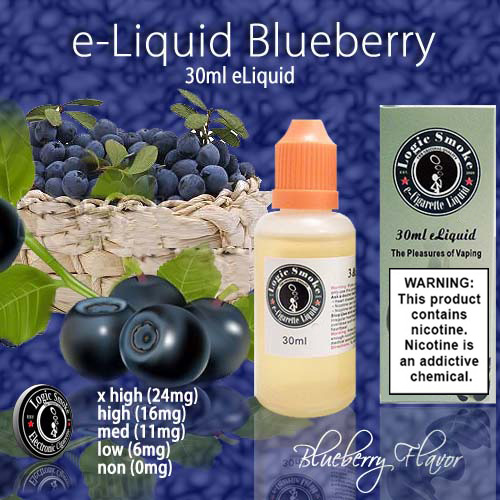 Logic Smoke 30ml Blueberry e Liquid