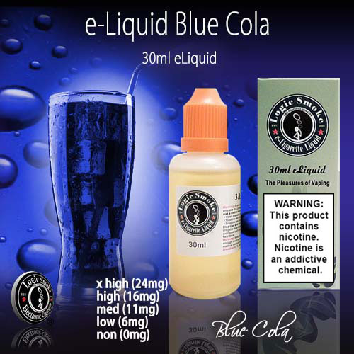 Logic Smoke 30ml Blue Cola e Liquid