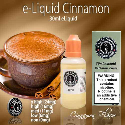 Logic Smoke 30ml e Liquid Cinnamon Flavor