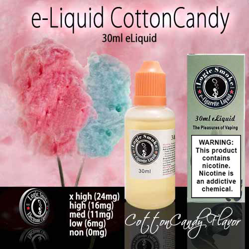 Logic Smoke 30ml CottonCandy e Liquid