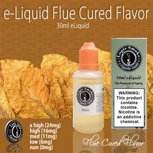 Logic Smoke 30ml Flue Cured e Liquid