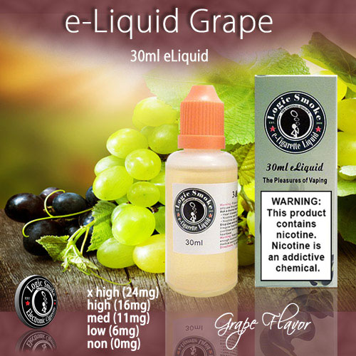 Logic Smoke 30ml Grape e Liquid