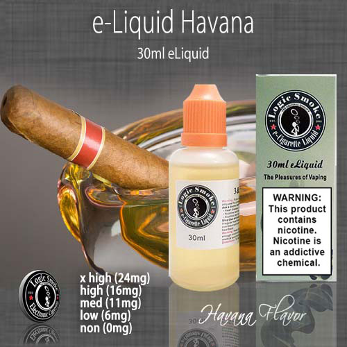Logic Smoke 30ml Havana e Liquid