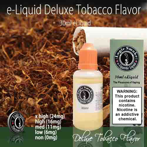 Logic Smoke 30ml Deluxe Tobacco e Liquid