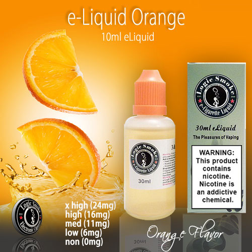 Logic Smoke 30ml Orange e Liquid