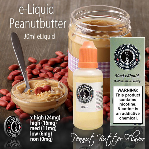 Logic Smoke 30ml Peanut Butter e Liquid