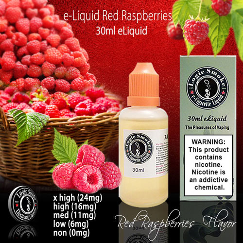 Logic Smoke 30ml Red Raspberry e Liquid