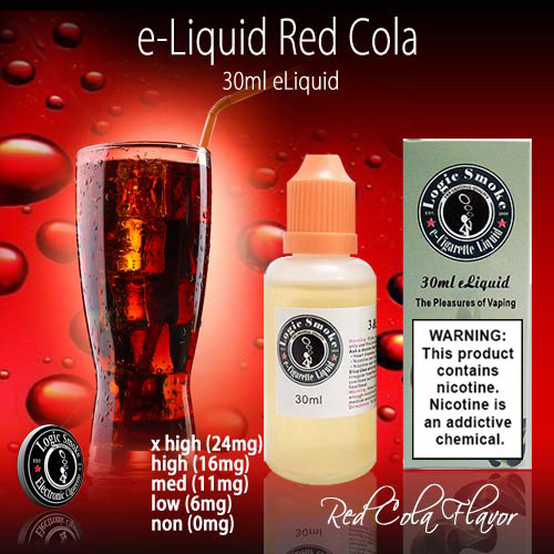 Logic Smoke 30ml Red Cola e Liquid