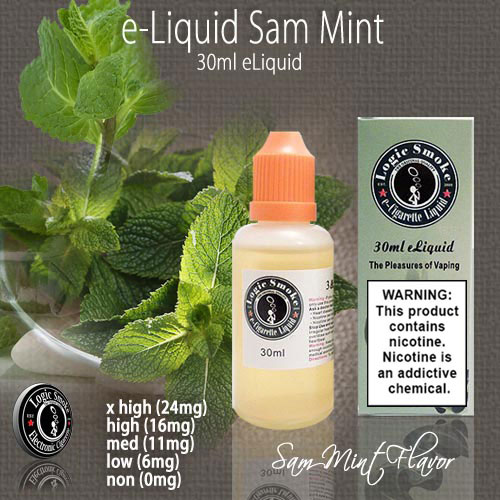 Logic Smoke 30ml Sam Mint e Liquid