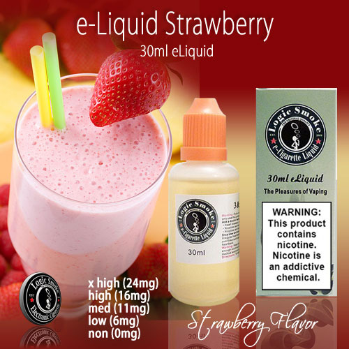 Logic Smoke 30ml Strawberry e Liquid