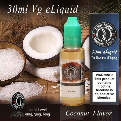 30ml Vg Coconut Logic Smoke e Juice 