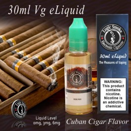 30ml Vg Cuban Cigar Logic Smoke 90 VG 10 PG e Juice 
