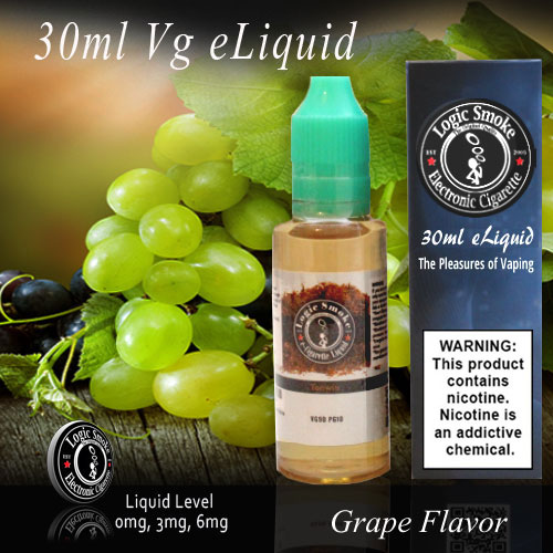 30ml Vg Grape Logic Smoke e Juice 