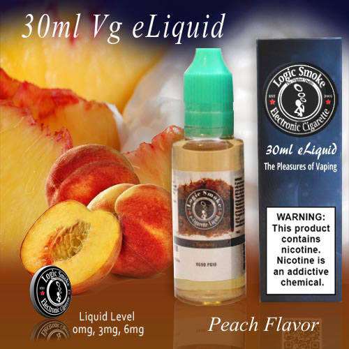 30ml Vg Peach Logic Smoke e Juice 