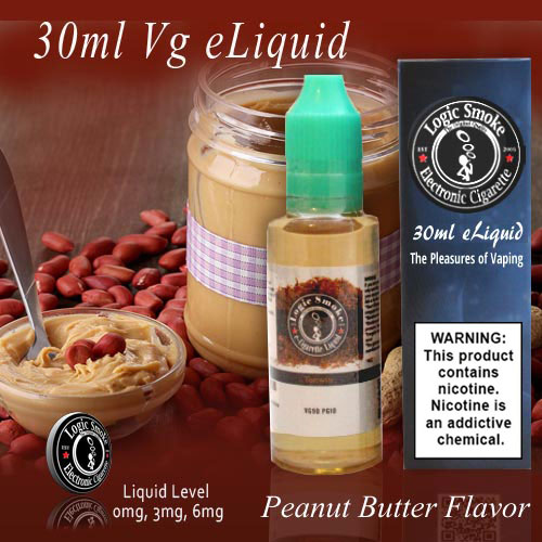 30ml Vg Peanut Butter Logic Smoke e Juice 