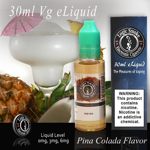 30ml Vg Pinacolada Logic Smoke e Juice 