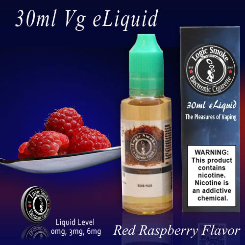 30ml Vg Red Raspberry Logic Smoke e Juice 