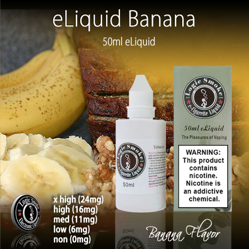 Logic Smoke 50ml Banana e Liquid