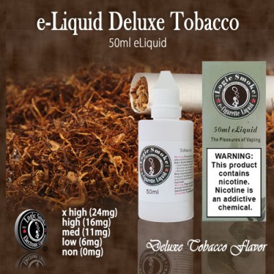 Logic Smoke 50ml Deluxe Tobacco e Liquid