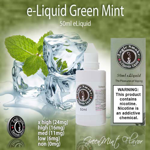 Logic Smoke 50ml Green Mint e Liquid