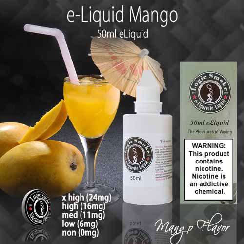 Logic Smoke 50ml e Liquid Mango Flavor