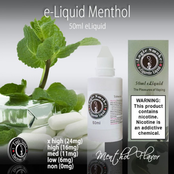 Menthol E-Cig - Logic Platinum