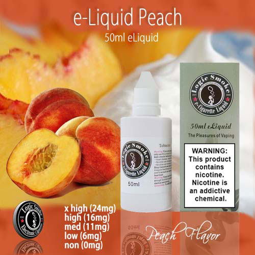 Logic Smoke 50ml Peach e Liquid