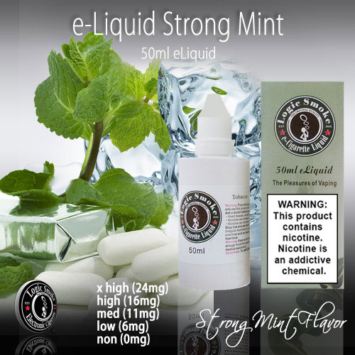 Logic Smoke 50ml Strong Mint e Liquid