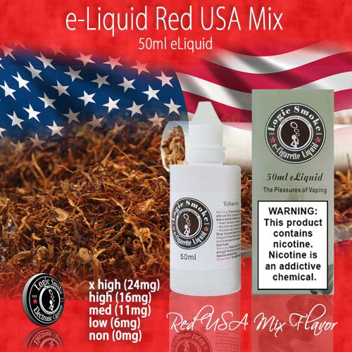Logic Smoke 50ml Red USA Mix e Liquid