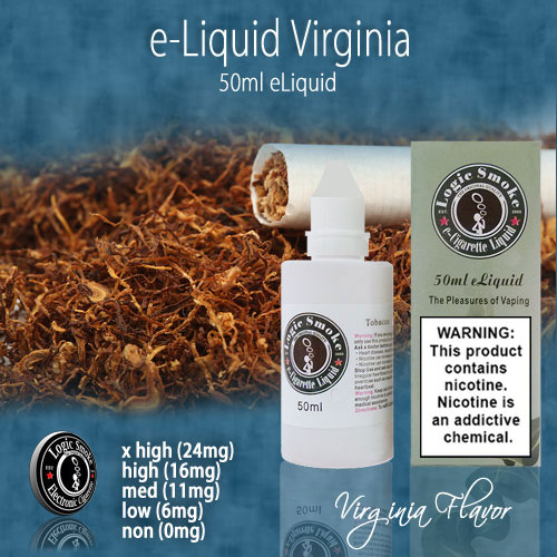Logic Smoke 50ml Virginia e Liquid
