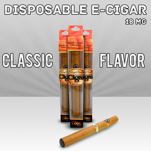 Disposable Electronic Cigar Classic Cigar Flavor